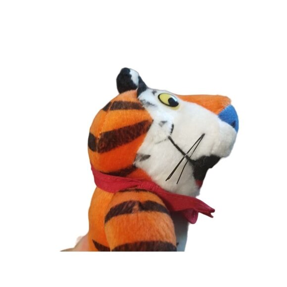 Vintage 1997 Tony the Tiger Stuffed Plush Toy Kellogg's Frosted Flakes Nostalgia - Picture 7 of 13